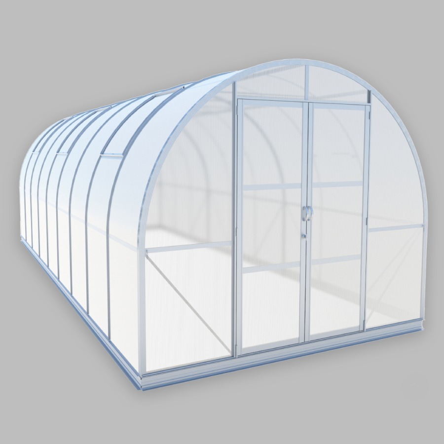 ClimaOrb 9x21 Tunnel Greenhouse Kit with 6-mm Polycarbonate