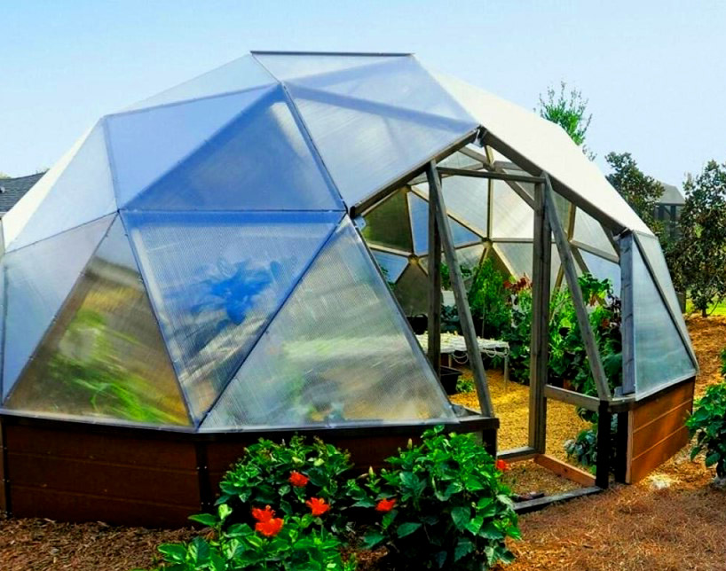 Dome greenhouse shape