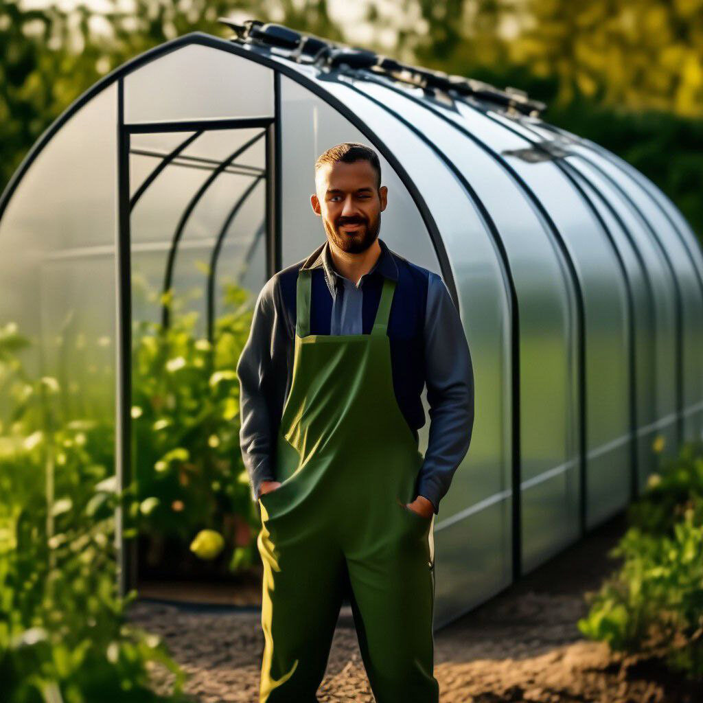 Garden greenhouse has a complex impact on human health