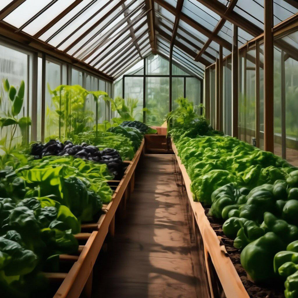 Growing vegetables all-year round
